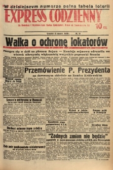 Kielecki Express Codzienny. 1938, nr 13
