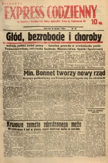 Kielecki Express Codzienny. 1938, nr 16