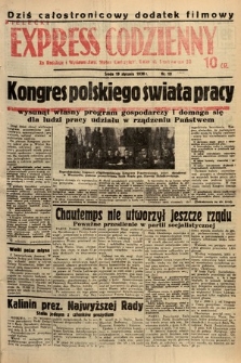 Kielecki Express Codzienny. 1938, nr 19