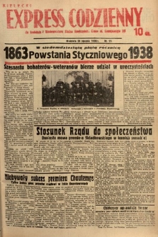 Kielecki Express Codzienny. 1938, nr 23
