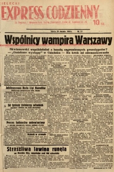 Kielecki Express Codzienny. 1938, nr 29