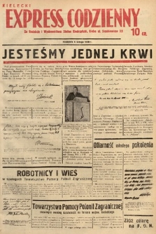 Kielecki Express Codzienny. 1938, nr 37