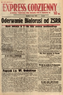 Kielecki Express Codzienny. 1938, nr 66