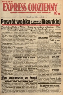 Kielecki Express Codzienny. 1938, nr 83
