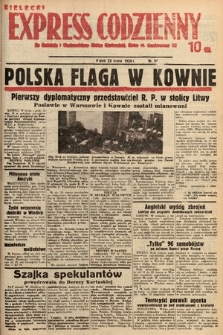 Kielecki Express Codzienny. 1938, nr 86