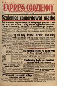 Kielecki Express Codzienny. 1938, nr 108