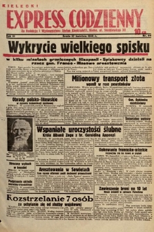 Kielecki Express Codzienny. 1938, nr 118