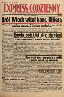 Kielecki Express Codzienny. 1938, nr 126