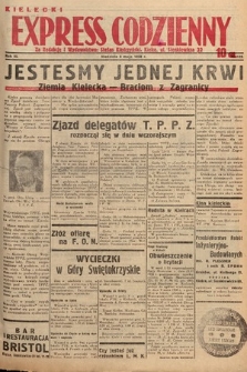 Kielecki Express Codzienny. 1938, nr 129