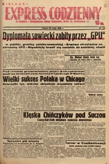 Kielecki Express Codzienny. 1938, nr 141
