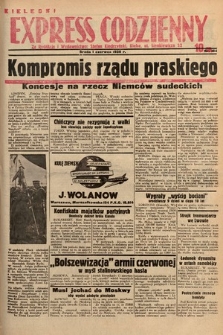 Kielecki Express Codzienny. 1938, nr 154