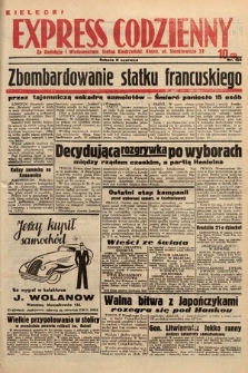 Kielecki Express Codzienny. 1938, nr 163