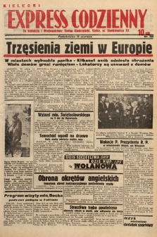 Kielecki Express Codzienny. 1938, nr 165