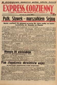 Kielecki Express Codzienny. 1938, nr 175