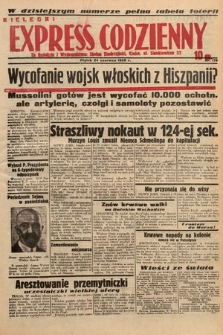 Kielecki Express Codzienny. 1938, nr 176