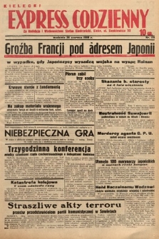 Kielecki Express Codzienny. 1938, nr 178