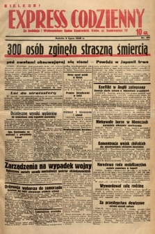 Kielecki Express Codzienny. 1938, nr 184