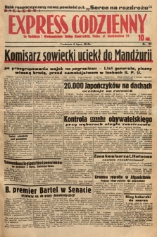 Kielecki Express Codzienny. 1938, nr 185