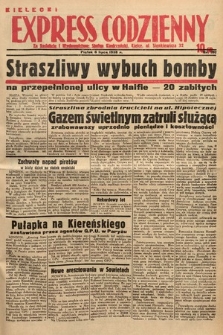 Kielecki Express Codzienny. 1938, nr 190