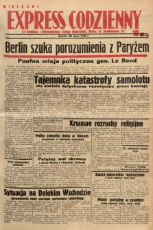 Kielecki Express Codzienny. 1938, nr 212