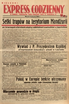 Kielecki Express Codzienny. 1938, nr 215