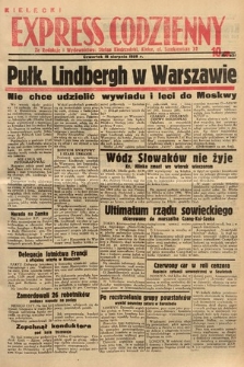 Kielecki Express Codzienny. 1938, nr 231
