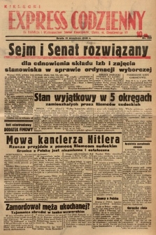 Kielecki Express Codzienny. 1938, nr 258