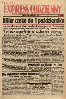 Kielecki Express Codzienny. 1938, nr 270