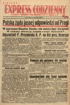 Kielecki Express Codzienny. 1938, nr 273