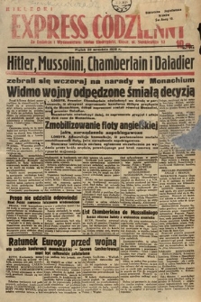 Kielecki Express Codzienny. 1938, nr 274