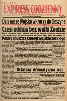 Kielecki Express Codzienny. 1938, nr 276