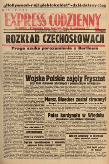 Kielecki Express Codzienny. 1938, nr 284