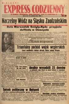 Kielecki Express Codzienny. 1938, nr 287