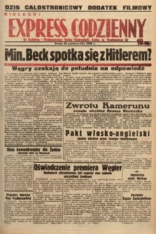 Kielecki Express Codzienny. 1938, nr 300
