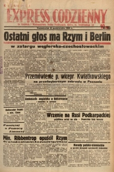 Kielecki Express Codzienny. 1938, nr 305