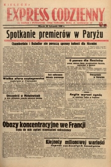 Kielecki Express Codzienny. 1938, nr 327