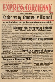 Kielecki Express Codzienny. 1938, nr 344