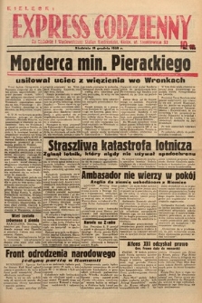 Kielecki Express Codzienny. 1938, nr 353