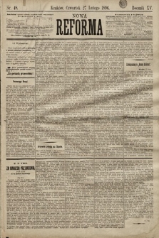 Nowa Reforma. 1896, nr 48