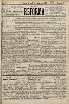 Nowa Reforma. 1896, nr 98