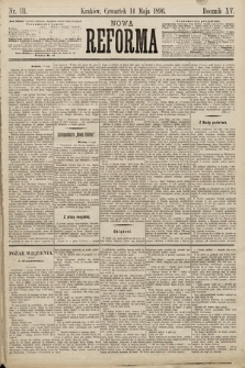 Nowa Reforma. 1896, nr 111