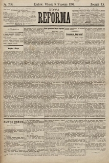 Nowa Reforma. 1896, nr 206