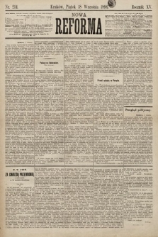 Nowa Reforma. 1896, nr 214