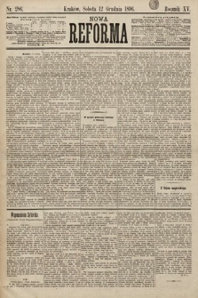 Nowa Reforma. 1896, nr 286