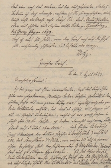 Listy Karla H. G. von Meusebacha do Augusta Heinricha Hoffmann von Fallersleben