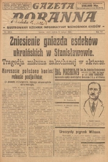 Gazeta Poranna : ilustrowany dziennik informacyjny wschodnich kresów. 1924, nr 6973