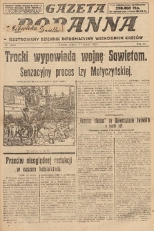 Gazeta Poranna : ilustrowany dziennik informacyjny wschodnich kresów. 1924, nr 6976