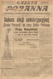 Gazeta Poranna : ilustrowany dziennik informacyjny wschodnich kresów. 1924, nr 7009