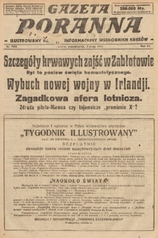 Gazeta Poranna : ilustrowany dziennik informacyjny wschodnich kresów. 1924, nr 7054