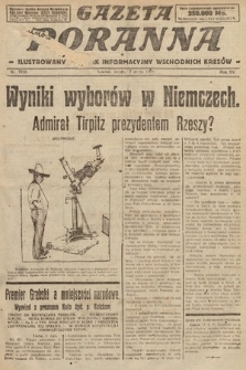 Gazeta Poranna : ilustrowany dziennik informacyjny wschodnich kresów. 1924, nr 7056